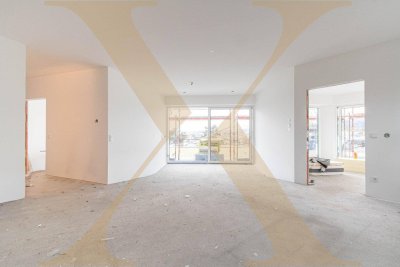 ERSTBEZUG! Lichtdurchflutete 4-Zimmer-Wohnung mit riesen Terrasse samt traumhaftem Donaublick zu verkaufen!