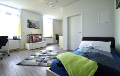 Schickes 1-Zimmer-Apartment, komfortabel möbliert & ausgestattet, zentral in Raunheim