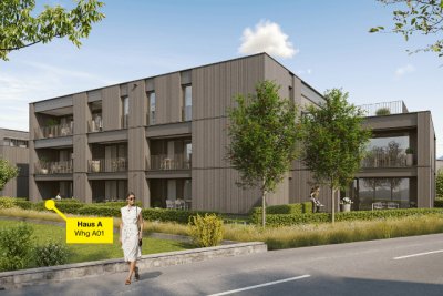 3-Zimmerwohnung mit Garten | A01