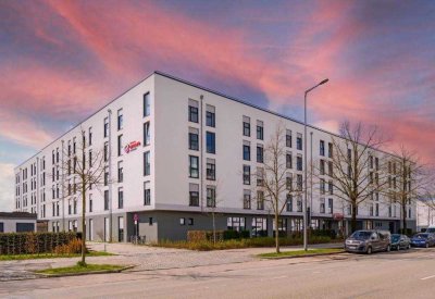 Über 3,8% netto Sofort-Rendite: Hotel-Apartment im an der Messe