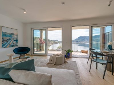 Exklusive Neubauwohnung mit Seeblick und eigenem Seezugang am Keutschacher See