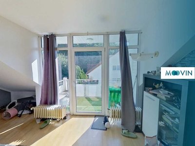 Gemütliche 3-Zimmer-Dachgeschosswohnung mit BALKON in ruhiger Wohnlage