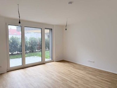 Helle 2-Zimmerwohnung mit Südterrasse und kleinem Garten