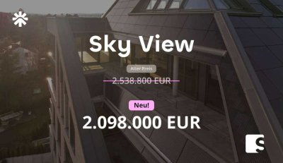 Eine einmalige Gelegenheit I 3,5-Zimmer-Neubau I verlieben Sie sich heute I Killesberg I Aussicht