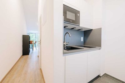 Hochwertige, helle 1-Zimmer Appartements inkl. Einbauküche in UNI-Nähe