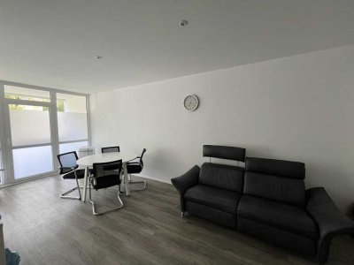 Apartment mit Einbauküche im- Erdgeschoss + Balkon