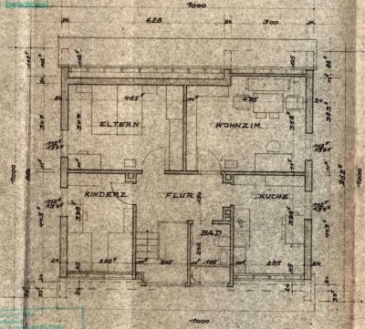 Moderne 3-Zimmer-Wohnung in energieeffizient saniertem Haus