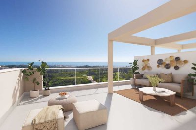 Exklusive Neubauwohnungen mit großzügigen Terrassen und Panoramablick in Mijas-Malaga!