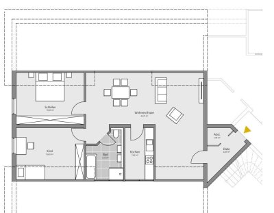 3-ZKB Dachgeschosswohnung  - in Montabaur!