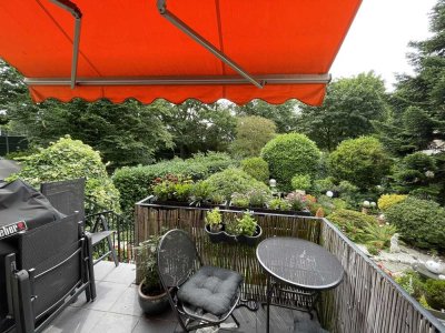 Großzügige 2,5 Zimmer Wohnung mit offenem Kamin und Blick ins Grüne in Karnap