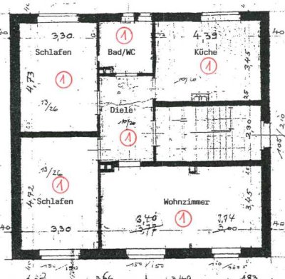 3-Zimmer-Wohnung an der Natruper Str. (hochschulnah) mit Garten