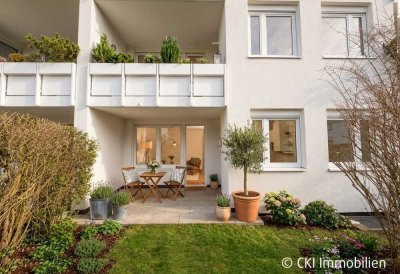 München-Pasing! Freie 2 Zi.-ETW mit
Terrasse und kleinem Garten
in ruhiger Lage