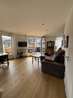Exklusive Maisonette-Wohnung mit Dachterrasse & Domblick