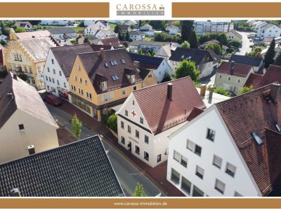 Wohn- und Geschäftshaus unter Denkmalschutz im Zentrum von Rottenburg – 380 m² auf 2 Etagen verteilt