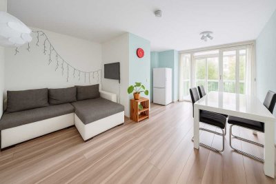 Vollmöblierte 2-Zimmer-Wohnung mit Wintergarten – Ihr gemütlicher Rückzugsort in Garching