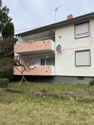 Charmante 3-Zimmer-Wohnung am Ortsrand von Wachenheim