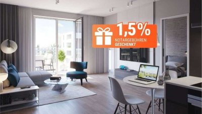 Nur für kurze Zeit: Notarkosten geschenkt!* 4-Zimmer-Neubauwohnung mit zwei Bädern und Balkon