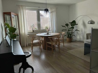 Zwischenmiete ab 3 Monate - auch WG-geeignet - Möbliert, 3 Zimmer m. Balkon
