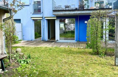 Bezugsfrei A+ sehr ruhige Lage M-Laim: 3ZKB Gartenwohnung 95 qm in kleinerem MFH von privat