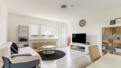 3-Zimmer-Wohnung mit gepflegter Ausstattung & West-Loggia samt tollem Ausblick auf Villingen