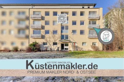 RESERVIERT - Großzügige 4-Zimmer-Wohnung mit zwei Balkonen in Kiel-Holtenau