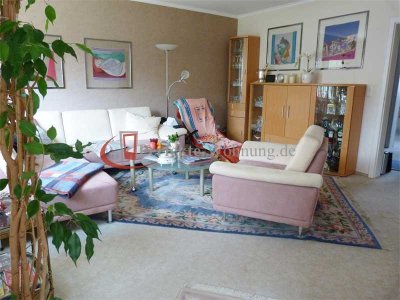 Langzeit vermietete, helle 3-Zimmer-Wohnung mit Balkon