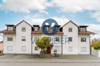 *SCHÖN GESCHNITTENE 2-ZIMMER-WOHNUNG MIT ÜBERDACHTEM SÜD-BALKON IN RUHIGER LAGE*
