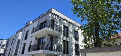 TOP! Erstbezug: 1-Zi.-barrierefreie Whg. mit Balkon im KfW-40-NH-Haus, ruhige Lage, 10 Min S-Bahn!