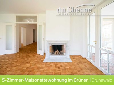 Wunderschöne 5-Zimmer-Maisonettewohnung mit Wintergärten | Grunewald