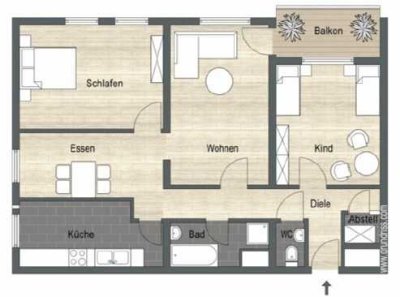 4-Zimmer Wohnung in Crailsheim