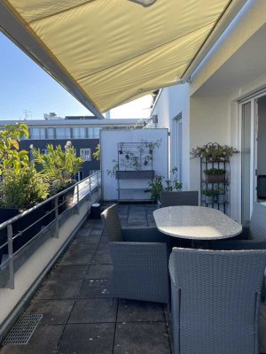 3 1/2 Zi-Penthousewohnung mit 50m2 Dachterrasse in Echterdingen