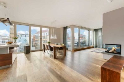 Exklusives Penthouse in Toplage von Prenzlauer Berg im beliebten Quartier von Marthashof