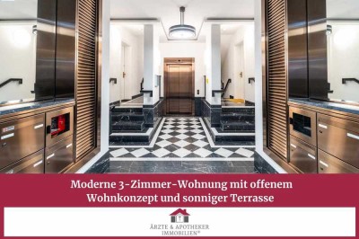 Moderne 3-Zimmer-Wohnung mit offenem Wohnkonzept und sonniger Terrasse!