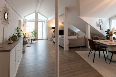 Traumhafte, großzügige Dachgeschoss - Loftwohnung