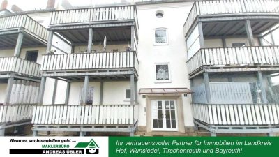 Helle 2-Zimmer-Wohnung im Erdgeschoss mit Balkon