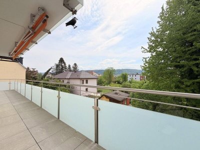 3-Zimmer-Wohnung mit großem Balkon &amp; Weitblick | zentral, ruhig | Bahnhofsnähe