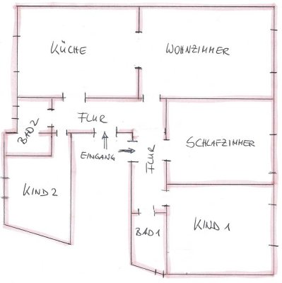 Gepflegte 4-Zimmer-Wohnung mit *EBK* in Bochum