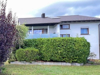 Helle 3-Zimmer-Wohnung mit Terrasse und Garten und optionaler Einliegerwohnung