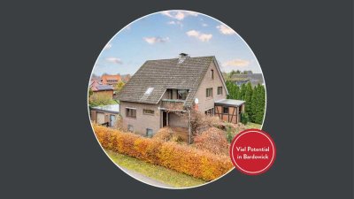 Großzügig, ruhig, vielseitig – 
ein Haus mit vielen Möglichkeiten