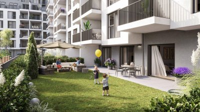 Wohnen, wo’s grünt – 4 Zimmer mit 90 m² Garten und großzügiger Terrasse