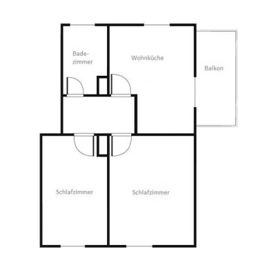 Wohnglück für Singles und Paare! Gemütliche 2-Zimmer-Wohnung