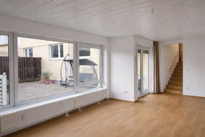 Helle 4-Zimmer-Terrassenwohnung in Darmstadt-Kranichstein für Paare, Familien und WGs