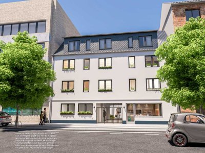 Dreikönigen-Viertel!Nahe Stadtpark und Zentrum! KFW-Förderung nutzen! 2-Zimmerwohnung mit Balkon!