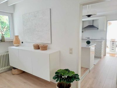 Geschmackvolle 3,5-Raum-Erdgeschosswohnung mit Balkon und Einbauküche in Schwäbisch Gmünd