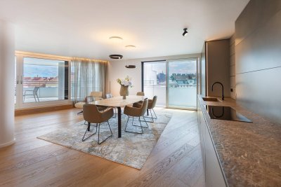 Modernes Designapartment mit großem Balkon in nächster Nähe zum 1. Bezirk