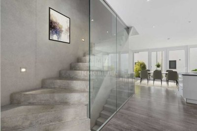 Extravagantes Architekten Townhouse in Friedrichshafen – Stilvolles wohnen auf 3 Ebenen