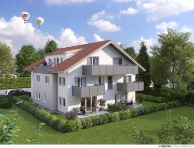 Neubauprojekt: 2-Zimmer Wohnung mit Balkon!