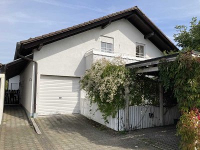 BEFRISTET ZU VERMIETEN: Freundliche 5-Zimmer-Doppelhaushälfte mit Einbauküche in Gilching