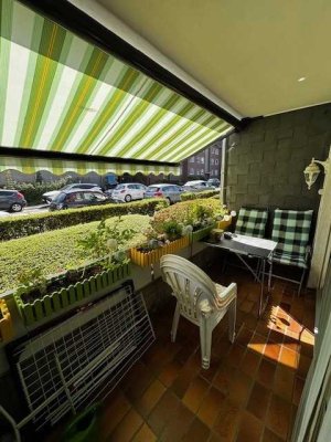 Geräumige Erdgeschosswohnung mit Sonnenbalkon