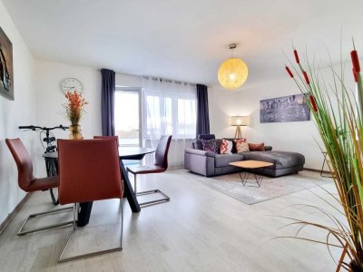 PANORAMA PUR! TOP GEPFLEGTE Wohnung mit SONNENBALKON, EBK u. TIEFGARAGE
